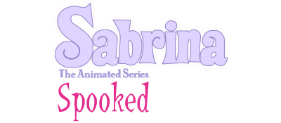 Sabrina the Animated Series Spooked logo for GameBoy Color